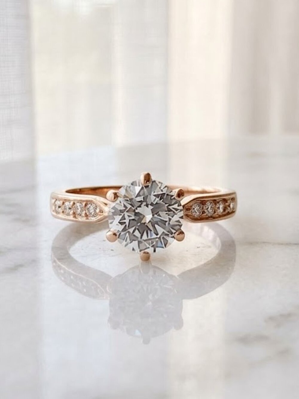 Woman's Elite Gold Ring - Picture 1 of 2